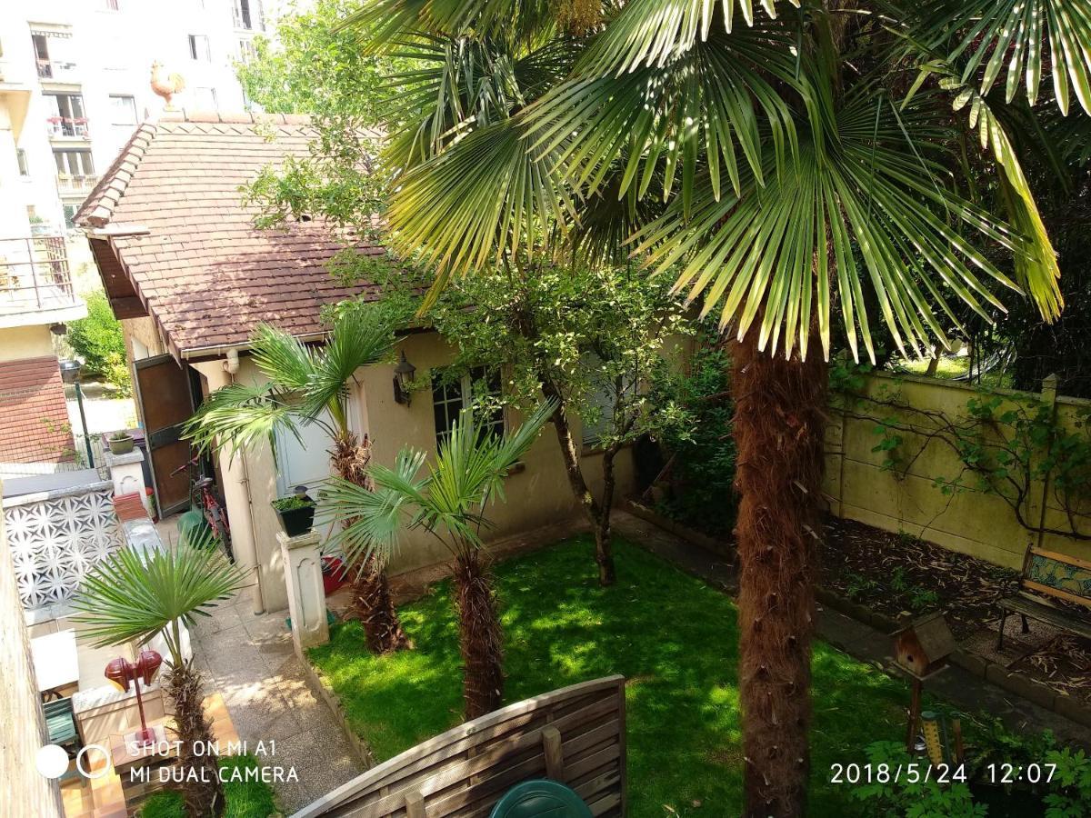 Appartement Charmant A Alfortville 30M² Terrasse Et Jardin Exteriér fotografie